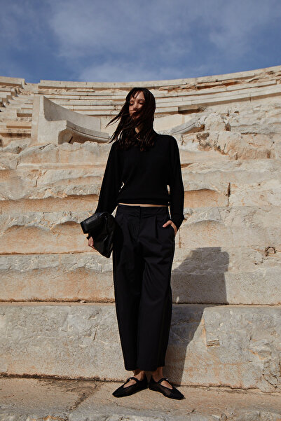 Lufian Pantaloni de damă Safar negri