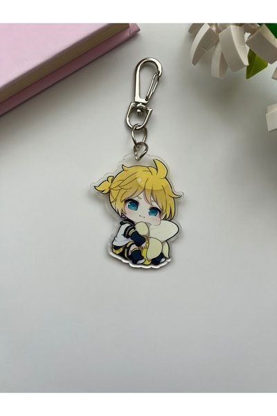 Hara Company مشروع Sekai Anime Kagamine Len Anime سلسلة مفاتيح أكريليك / حلية...