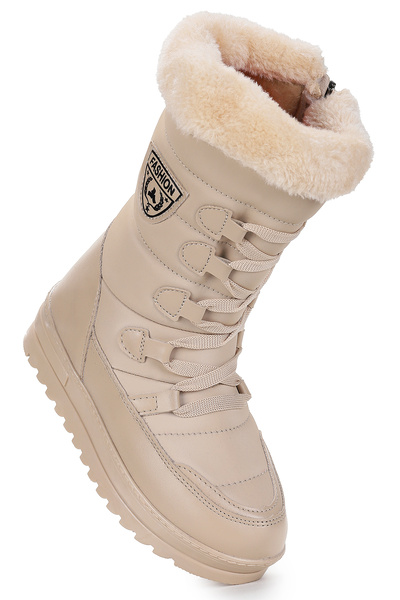 Kiko Kids Παπούτσια για κορίτσια Deco Snow Boots με θερμική επένδυση από γούνα