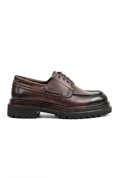 Ahmed Hamdi Bey Stefan Brown Men's Leather Shoes