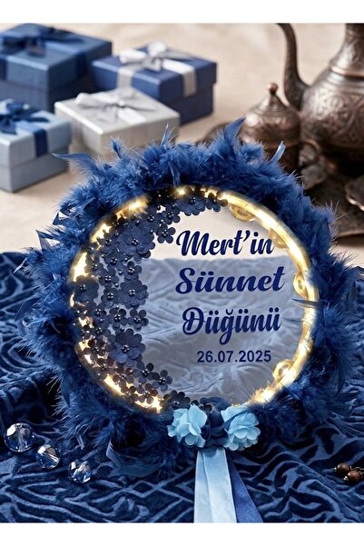 GÜVEN İsme Özel Sünnet Kına Gecesi Tefi Şeffaf Def