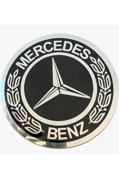 KÜB-AY TİCARET Metal Mercedes Tasarım Jant Göbeği Göbek Arması 62 Mm A Kalite...