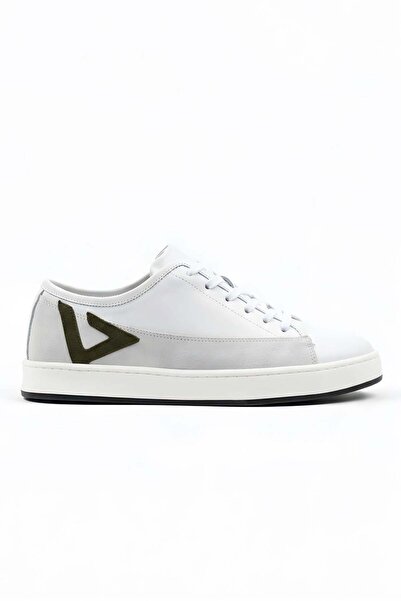 Ahmed Hamdi Bey Federic White Men's Leather Shoes