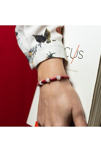 Ezera Βραχιόλι με ημιπολύτιμες πέτρες για γυναίκες, Lori, με κρυστάλλους φεγγ...