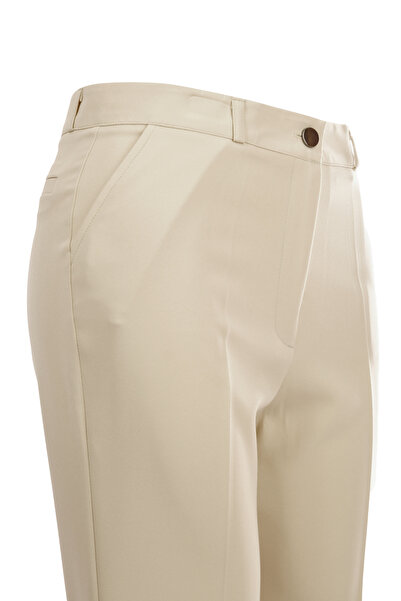 MODİVA Μινιμαλιστικό γυναικείο παντελόνι με ψηλή μέση και κανονική εφαρμογή -...