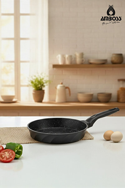 Amboss Τηγάνι Vento Casting Titanium Plated 22x5 cm