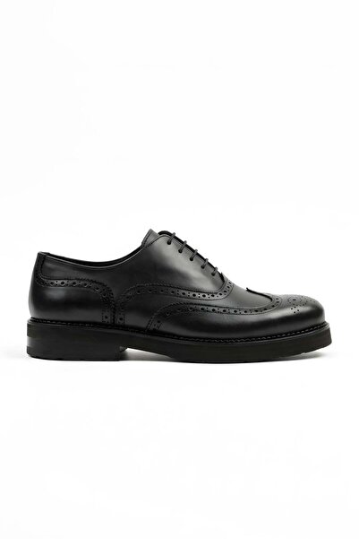 Ahmed Hamdi Bey Gavin Black Men's Leather Shoes