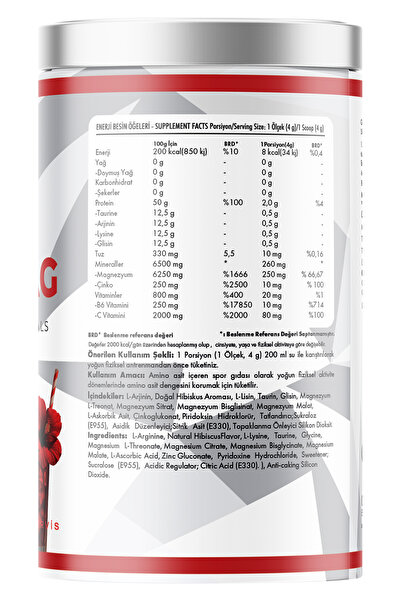 GRIZZONE Neuro - Mag Magnezyum ( Hibiscus )