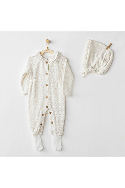 andywawa Ac26130 Wawa Exclusive Jumpsuit Set Ecru