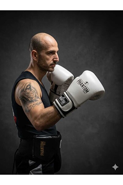 Phantom Gear PROFESYONEL %100 DERİ BOKS ELDİVENİ