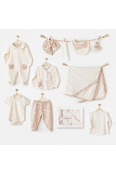 andywawa Ac26231 Little Leopard 10-Piece Hospital Release Ecru