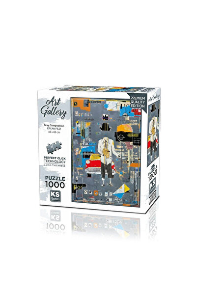 Genel Markalar 20684 PUZZLE 1000 Gray Composition
