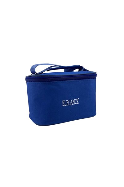 Elegance Termoslu Beslenme Çantası Mavi