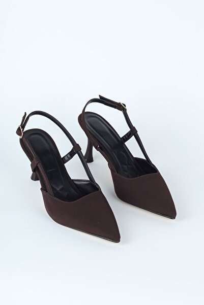 vanorio Βραδινό φόρεμα με λεπτά τακούνια