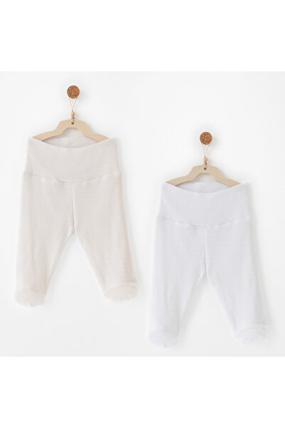 andywawa Ac26764 Special Modal 2-Piece Trousers Ecru White