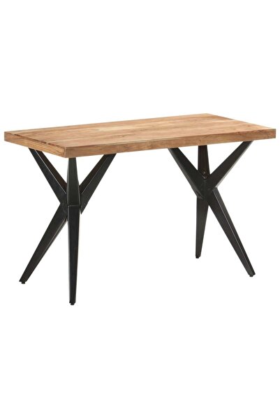Concept Masă de bucătărie, 120x60x76 cm, lemn masiv de acacia