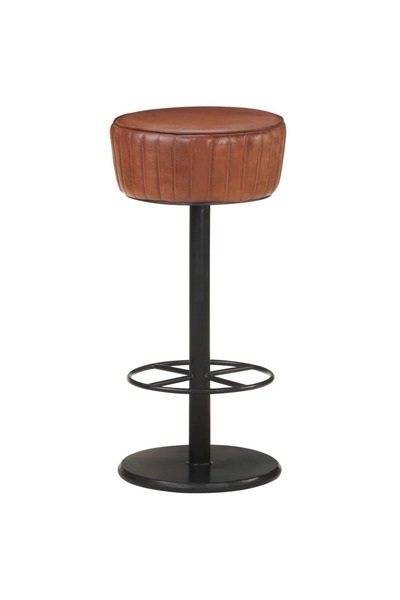 Concept Scaun de bar, maro, piele naturală