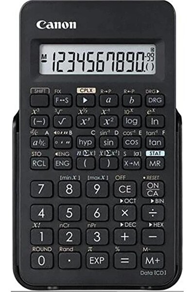 Canon F-605G Siyah 12 Hane Bilimsel Hesap Makinesi
