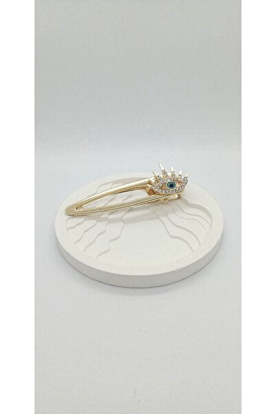 ndjewelry مشبك كوليت حجري بتفاصيل العين