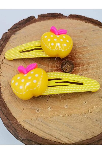 Monalisa Home Yellow Color Apple Figured Snap Children's Buckle