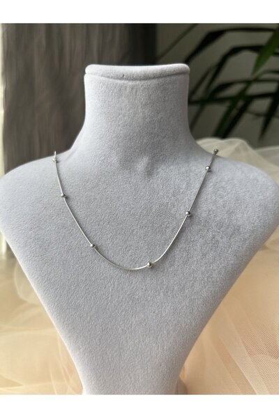staınless steel سلسلة إيطالية 45 سم