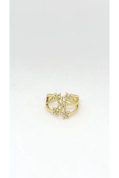 ndjewelry خاتم ميرا الذهبي للنساء