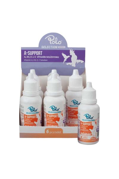 Polo A-Support 30ml (A,D3,E Ve C Vitamin Solüsyonu)
