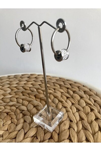 Doğaltaş Masalları Steel Earrings