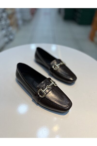 Alphus Γυναικείες κομψές μπαλαρίνες Loafer Hco Blunt Molded