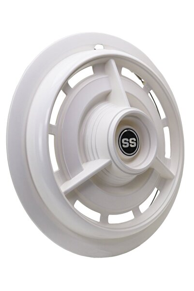 OTOCİRİT Jant Kapağı Kırılmaz SS Model 16" Beyaz 4'lü (TAKIM OLARAK)