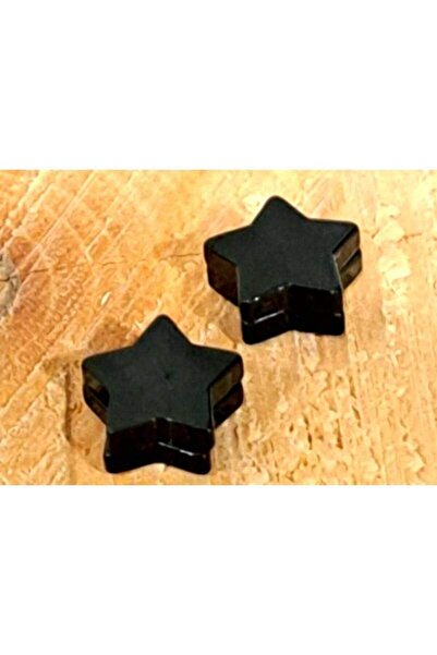 Monalisa Home Steel Magnet Star Black Unisex Earrings