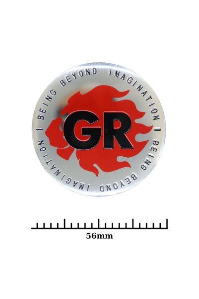 OTOCİRİT Jant Göbek Arma İthal Metal Sticker GR Dizayn