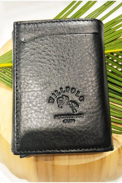 Monalisa Home New Generation Leather Mechanism Luxury Wallet