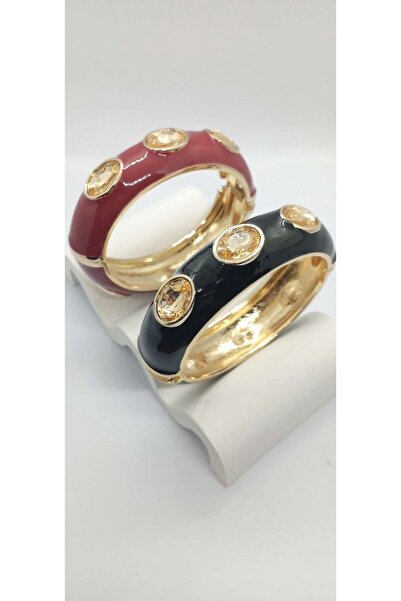 ndjewelry أسود اللون الذهب حجر Vip سلسلة سميكة الأصفاد
