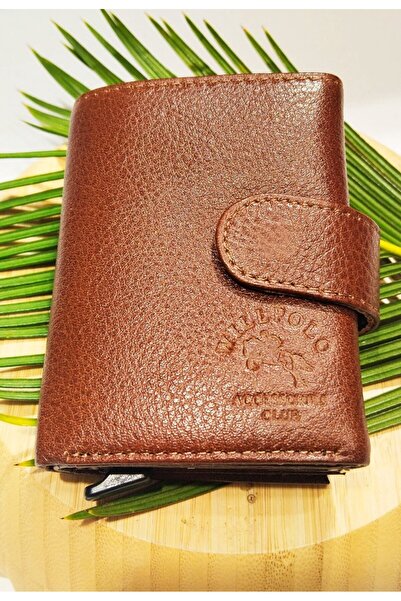 Monalisa Home New Generation Leather Mechanism Luxury Wallet
