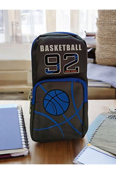 Relaxion Τσάντα/θήκη για στυλό Three-Eyed Greyhound Basketball Blue Grey (160)