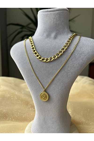Doğaltaş Masalları Steel Necklace