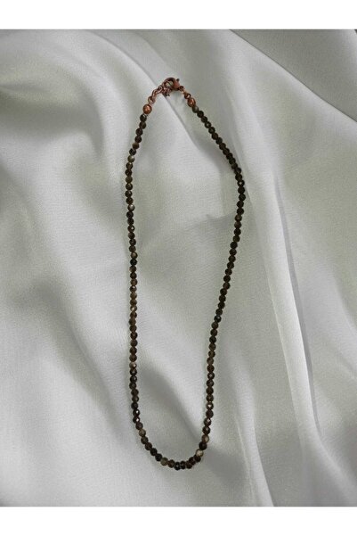 Doğaltaş Masalları Obsidian Necklace