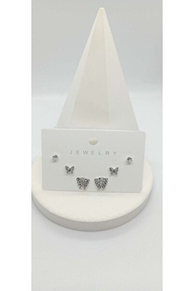 ndjewelry مجموعة أقراط نمط الفراشة