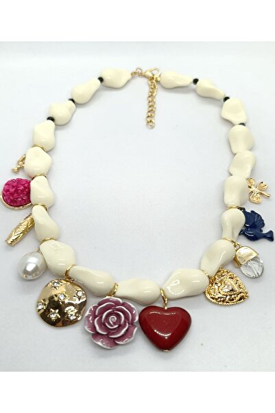 ndjewelry قلادة ماركة موديل ساحرة (44+5 سم)