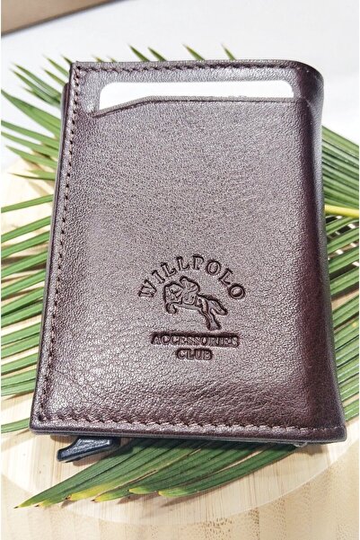 Monalisa Home New Generation Leather Mechanism Luxury Wallet