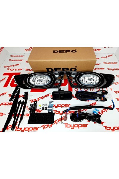 Toyopar Honda Civic FD6 2009-2011 Sis Farı - Lambası SETİ Tesisatlı -DEPO
