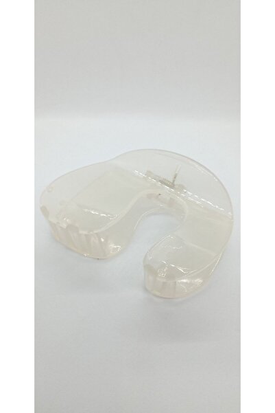ndjewelry Transparent Color Curved U Latch Buckle