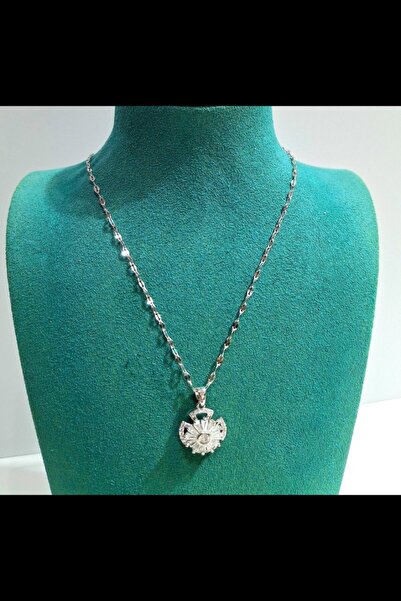 Monalisa Home Luxurious Figured Shiny Anti-Tarnish Steel Necklace