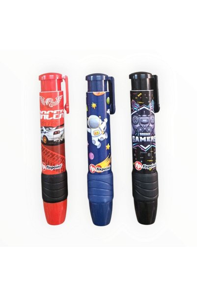 TMN Fixpoint -3 Pieces- Automatic Pastel Car Astronaut Console Themed Men's S...