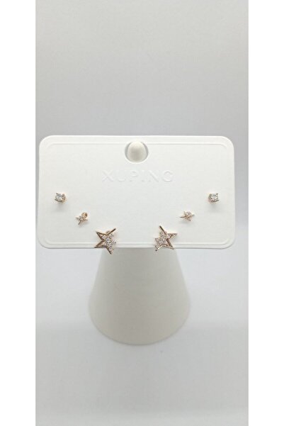 ndjewelry Stone Detail Star Earrings