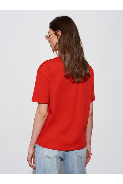 Dilvin 30312 Tricou cu gât rotund, 100% bumbac