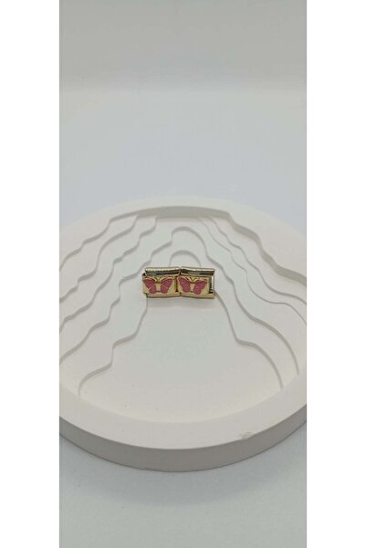 ndjewelry سحر الترشيح منقوشة الفراشة الوردية