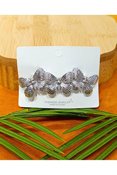 Monalisa Home Luxurious Figured Silver Clip Buckle