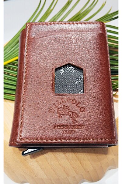 Monalisa Home New Generation Leather Mechanism Luxury Wallet